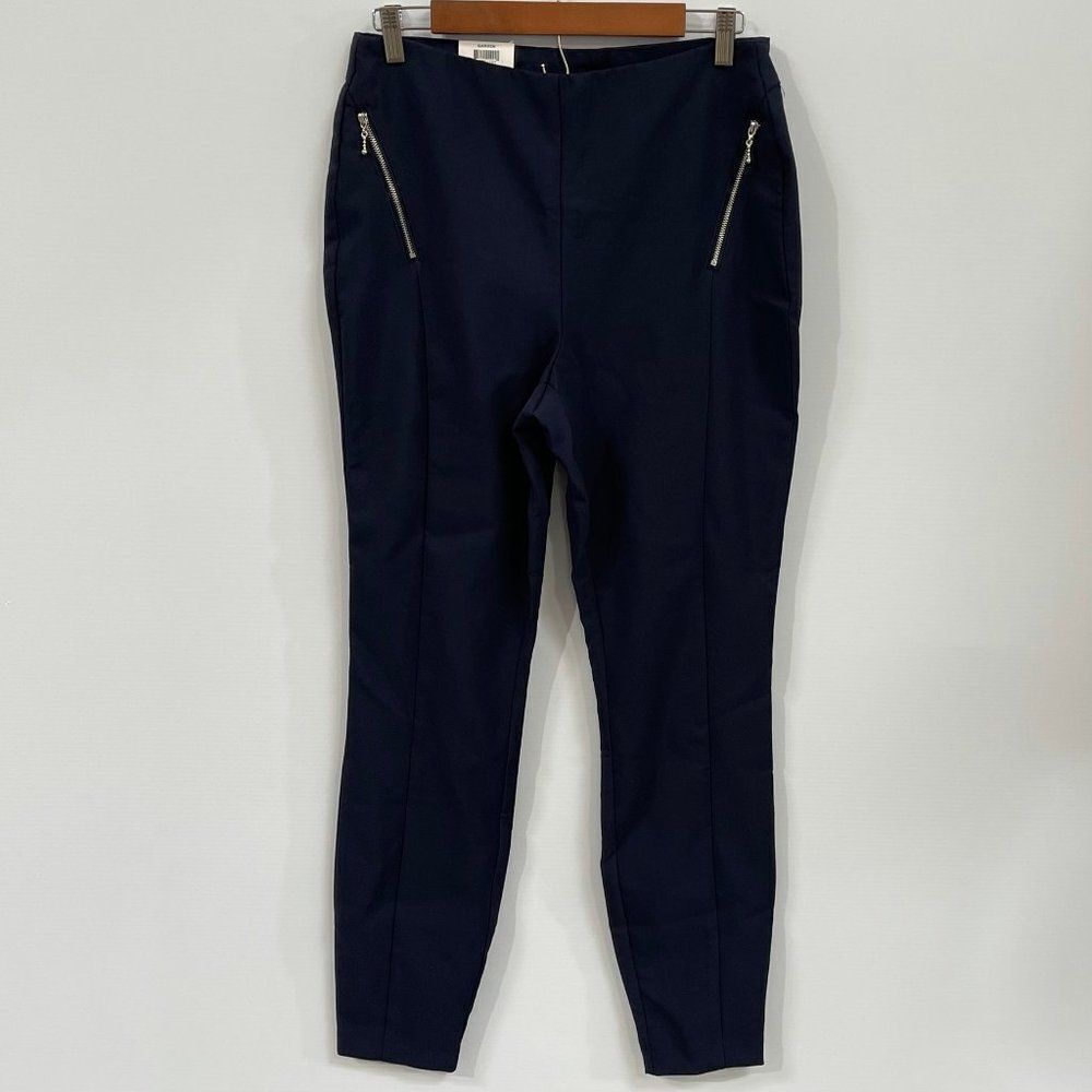 INC Petite Zip-Pocket Skinny Pants